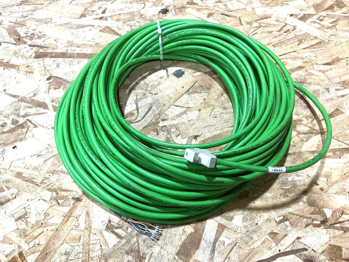 Used SEW Eurodrive 819-869-1 Encoder / Prefabricated Cables 50m 15-Pin Female 8198691