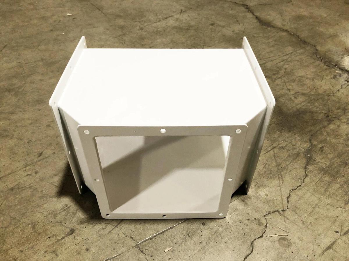 New Hoffman Nvent F88WT Tee-Feed Through 8" x 8" White Painted Steel T1224