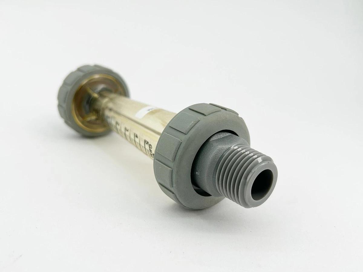 New Blue-White F-44500L-8 Flowmeter 5-5GPM 2" Scale 50" M/NPT 53105-001