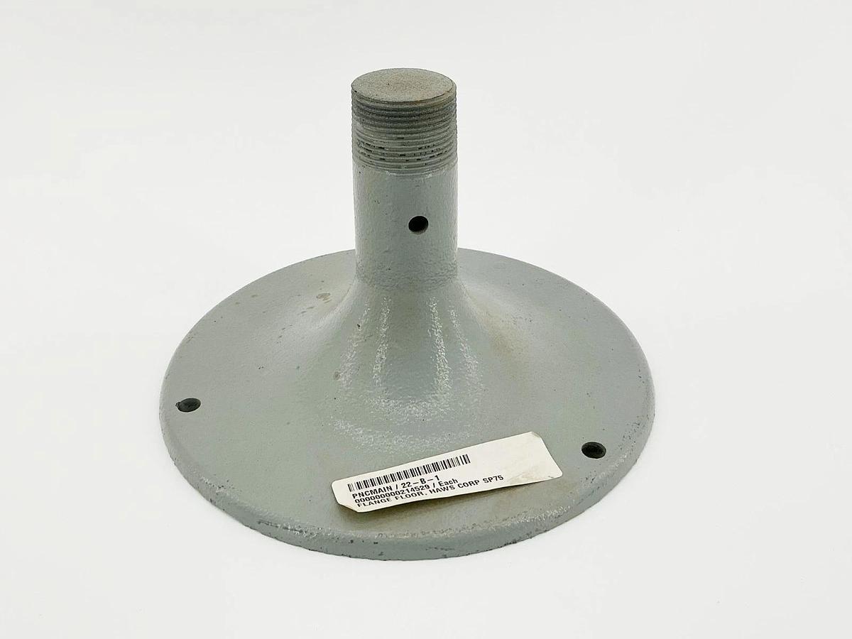 New Haws SP75 Floor Flange Powder Coated Gray Cast Iron 9 - Missing Part