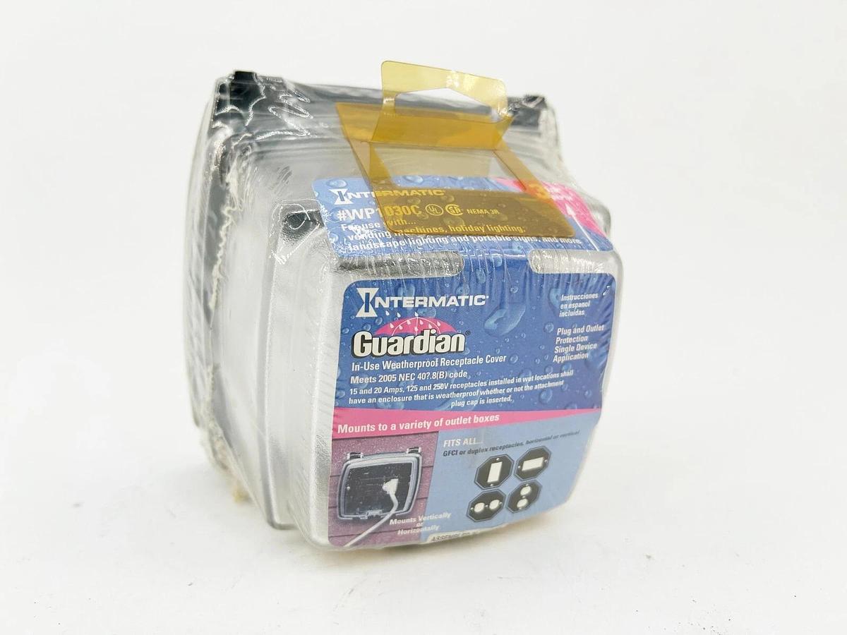New Intermatic WP1030C Weather Proof Receptacle Cover 3-1/8" Depth