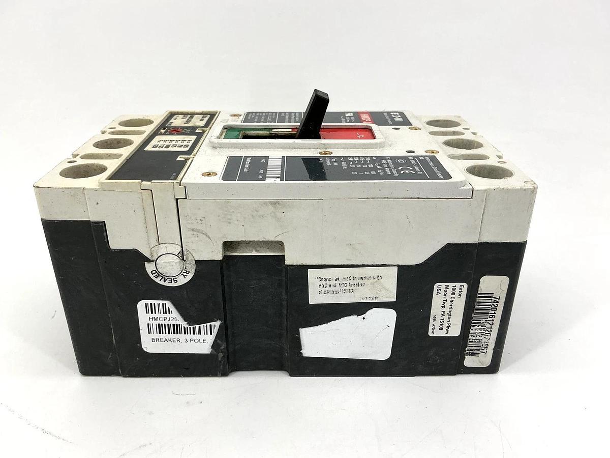 Used Eaton HMCPJ250F5L Motor Circuit Protector / Breaker 3P 250A 600VAC 50/60HZ