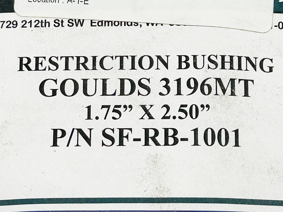 New Sound Seal SF-RB-1001 Bushing Goulds 3196MT 1.75"X2/5"