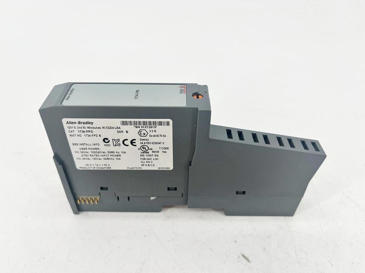 Used Allen Bradley 1734-FPD Ser. B Point I/O Field Distributor Module