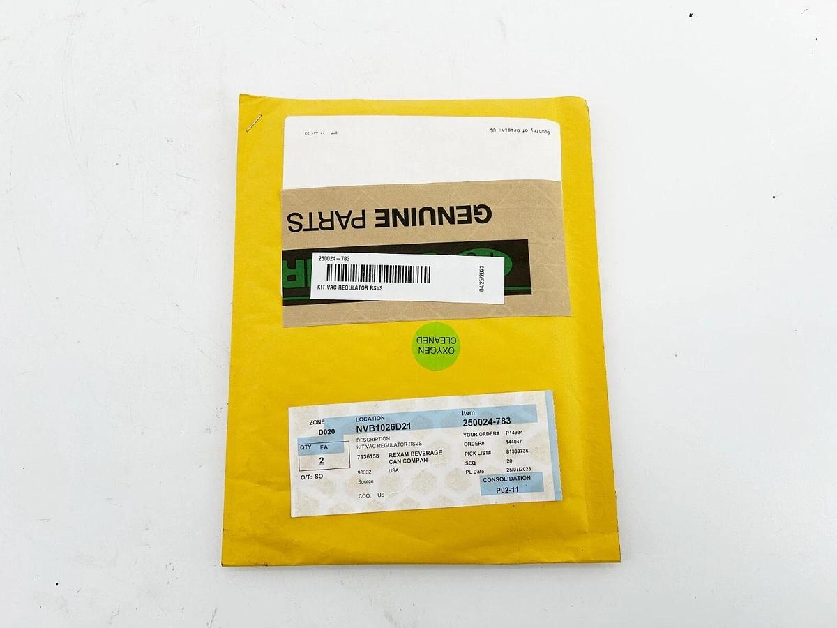 New Sullair 250024-783 Kit Vac Regulator RSVS