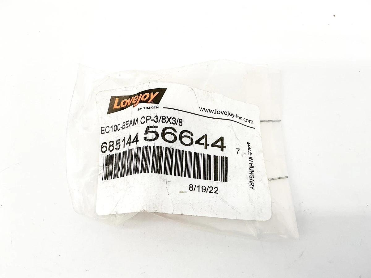 New Lovejoy 68514456644 Flexible Coupling EC1000-Beam CP-3/8X3/8
