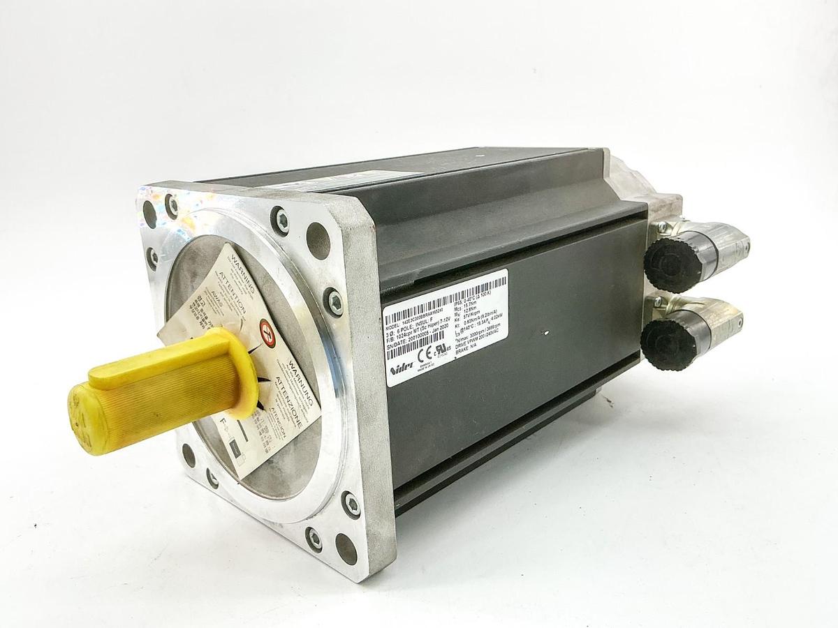 New Nidec 142E3C300BBRAA165240 Servo Motor 6P 3000/3666RPM 240Vac - No Box