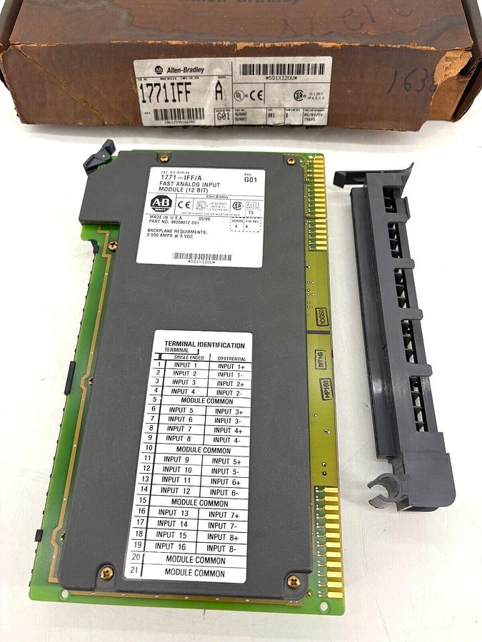New Allen Bradley 1771-IFF Ser. A PLC-5 Fast Analog Input Module