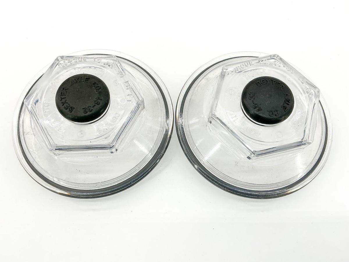 New Lot of 2 Dexter 21-36 Oil Cap SAE 90 - No Box