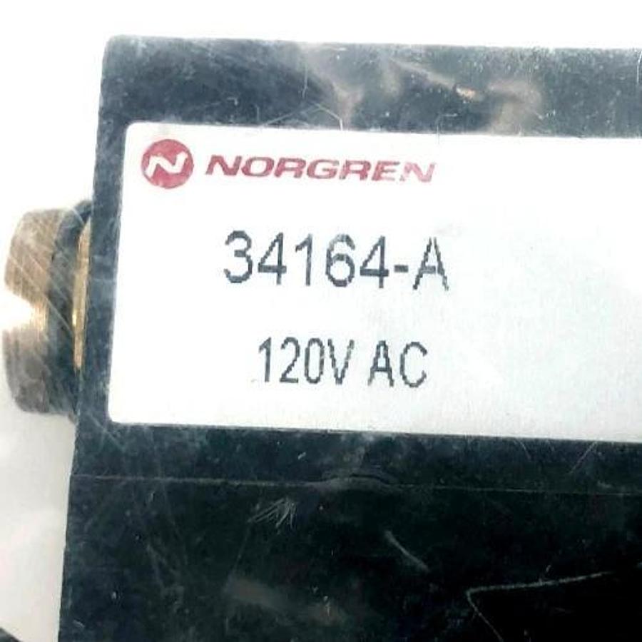 New Norgren 34164-A Solenoid Valve Coil 120VAC - No Box