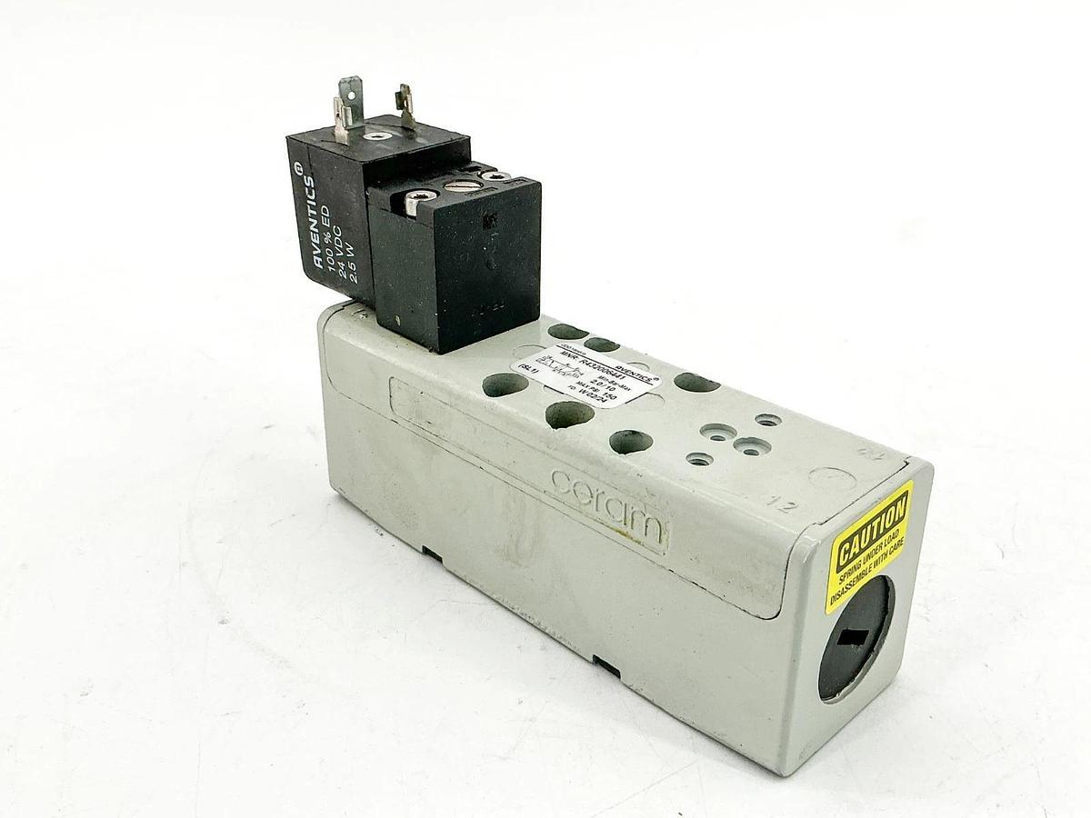 New Aventics R432006441 Solenoid Valve 150PSI 24VDC 2.5W GT-010061-03940