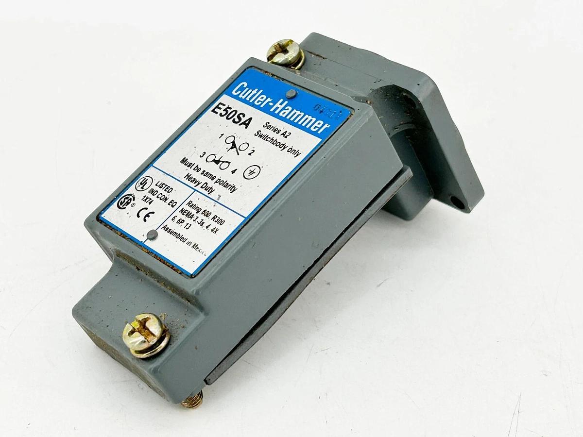 Used Cutler Hammer E50SA Switch Body Single Pole NEMA A600