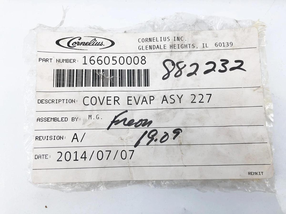 New Cornelius 166050008 COVER EVAP ASY 227 1003937 - No Box