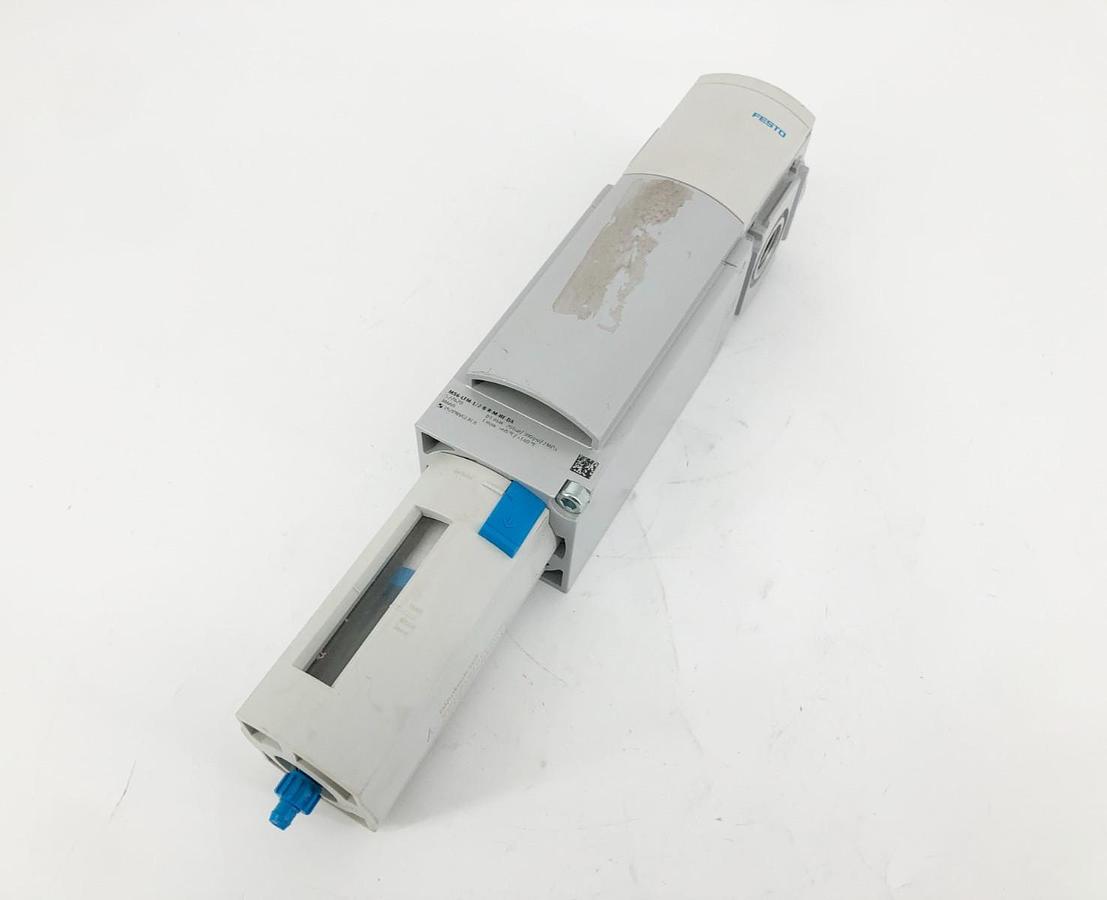 New Festo MS6-LFM-1/2-B-R-M-HF-DA Pneumatic Filter 527670 300psi 1µ - No Box