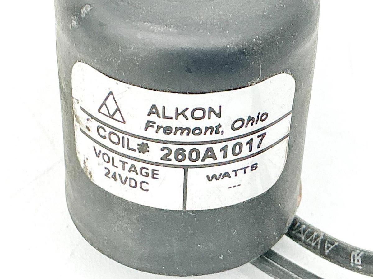 New Alkon 260A1017 Solenoid Coil 24VDC - No Box