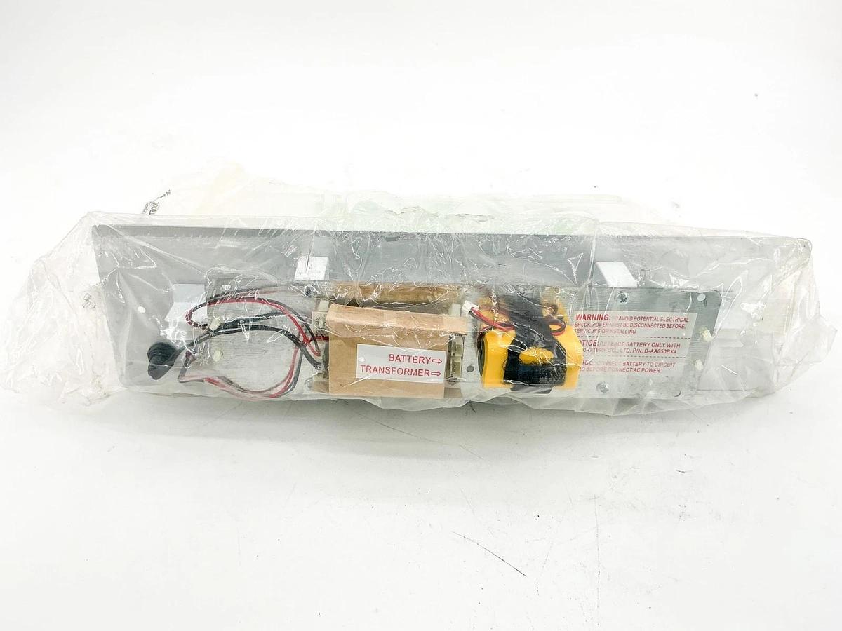 New Luma Pro 6CGN6 LED Edge Lit Exit sign W/ Battery 120/277V REL-800-SG(C)-AL