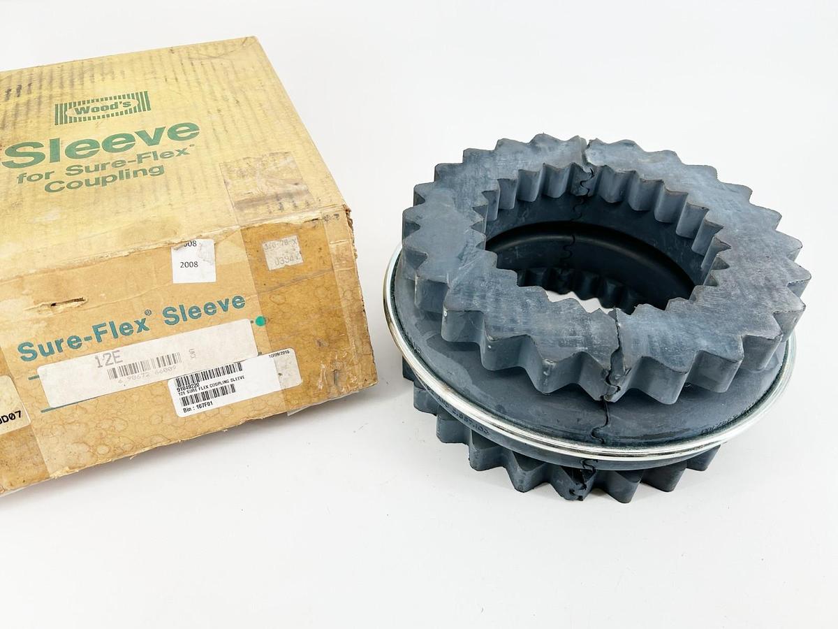 New TB Wood’s 12E Sure-Flex Split Sleeve Coupling EPDM