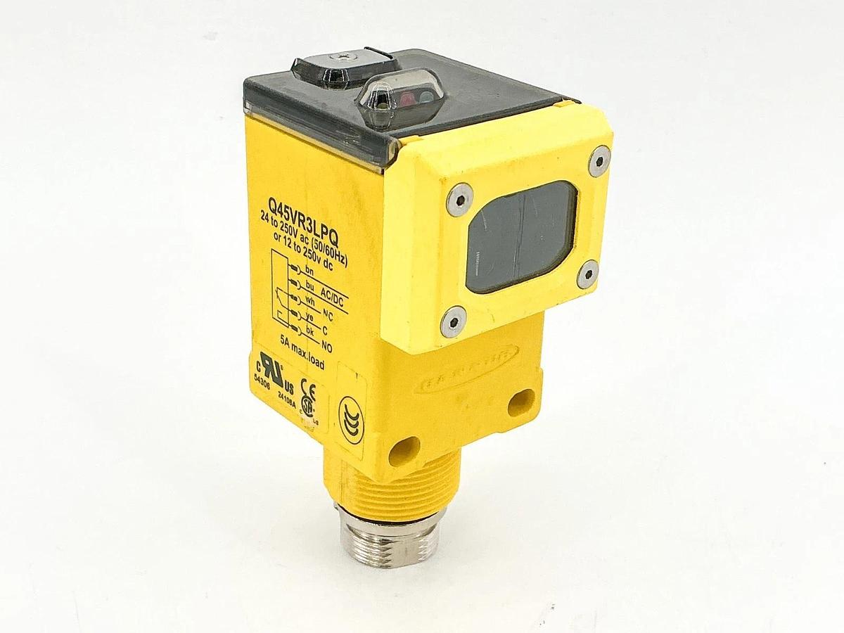 New Banner Engineering Q45VR3LPQ  Sensor 24-250VAC 12-250VDC 54314 - No Box