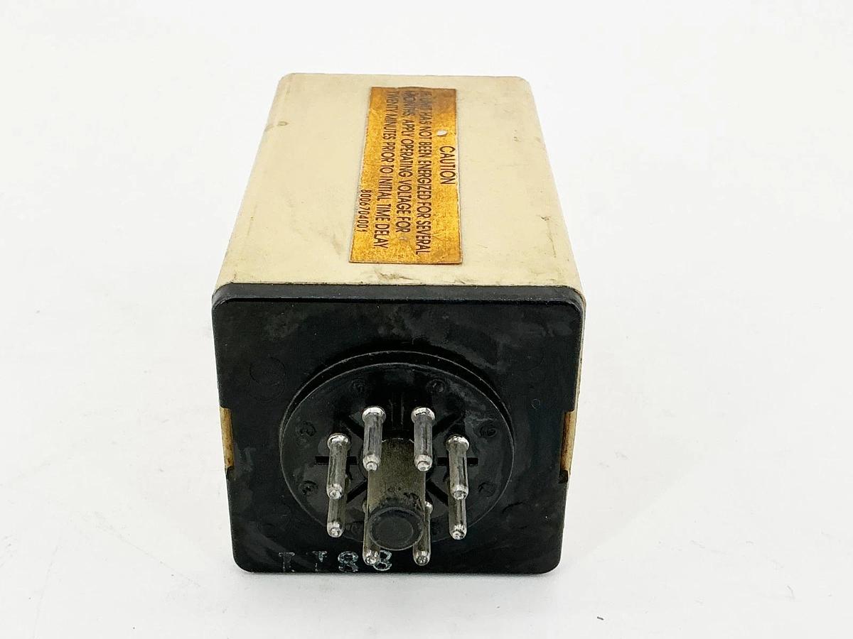 Used Agastat SCERX22ALA Timing Relay 120Vac 125VDC 50/60Hz 20 Sec-10Min Delay