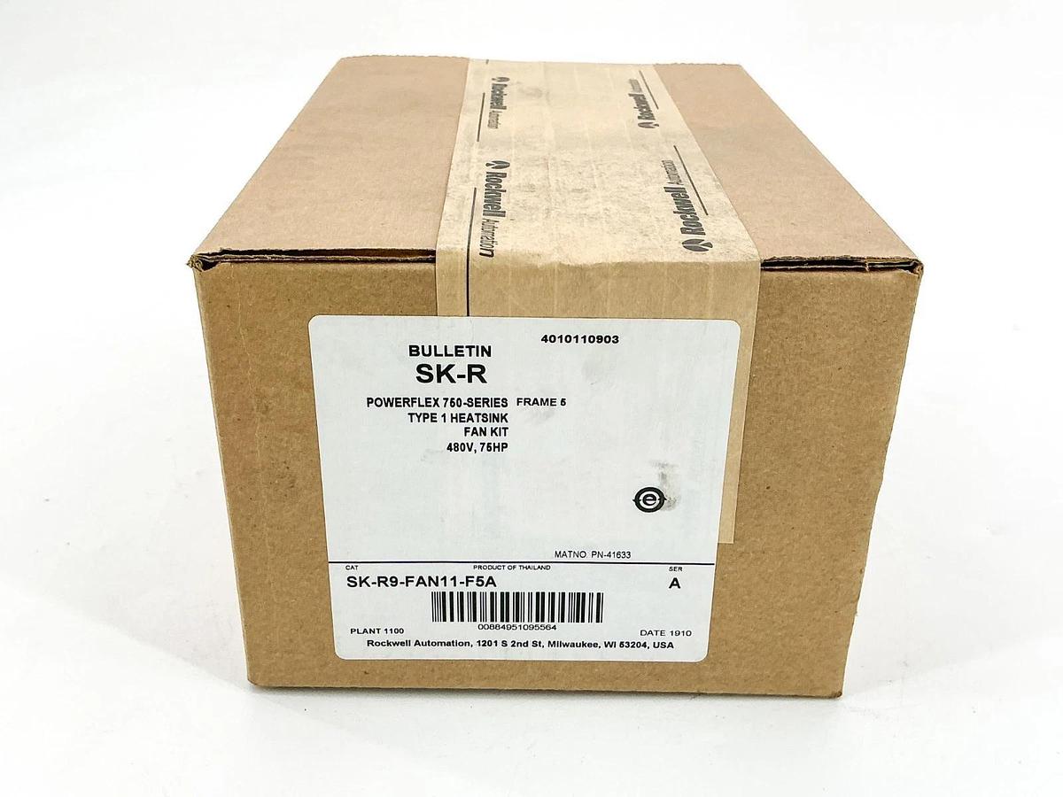 New Allen Bradley SK-R9-FAN11-F5A Powerflex Heatsink Fan 480V Ser.A - Sealed Box