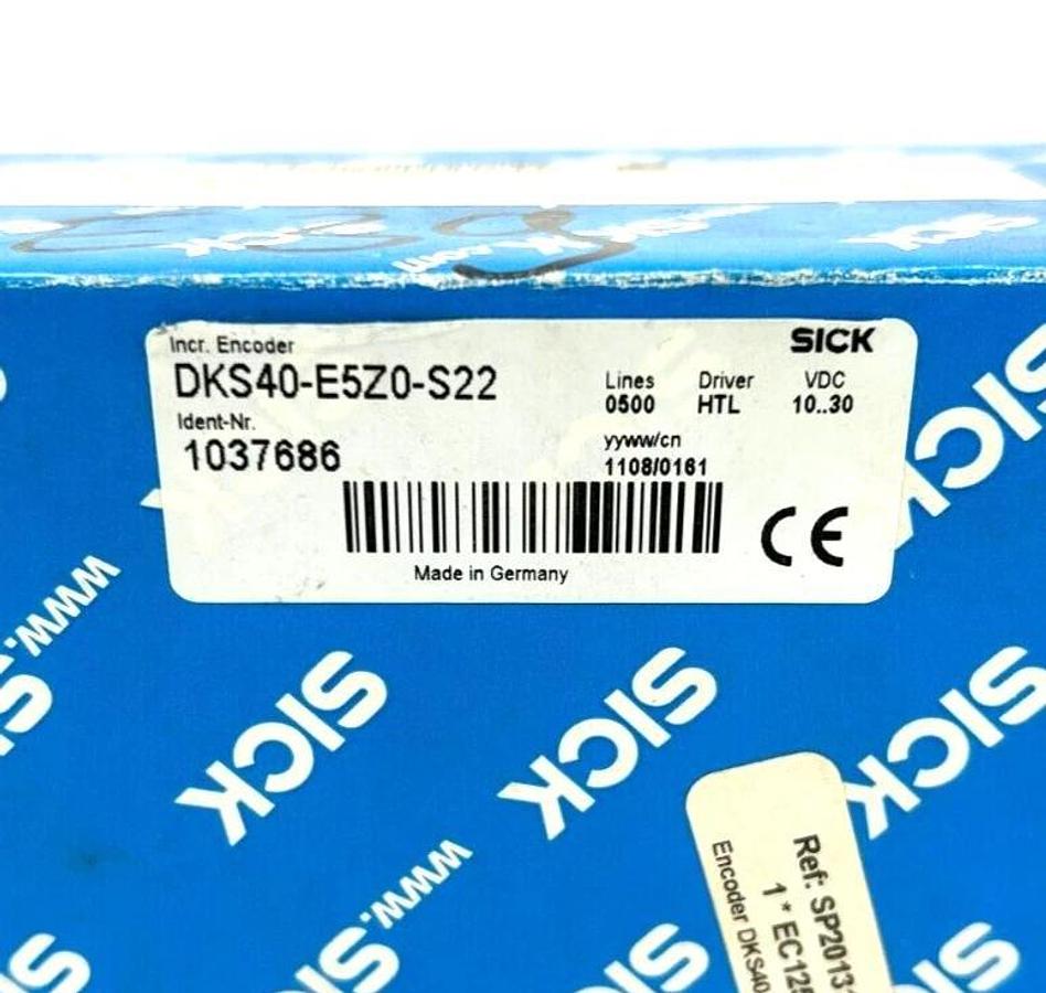 New SICK DKS40-E5Z0-S22 Incremental Encoder 1037686