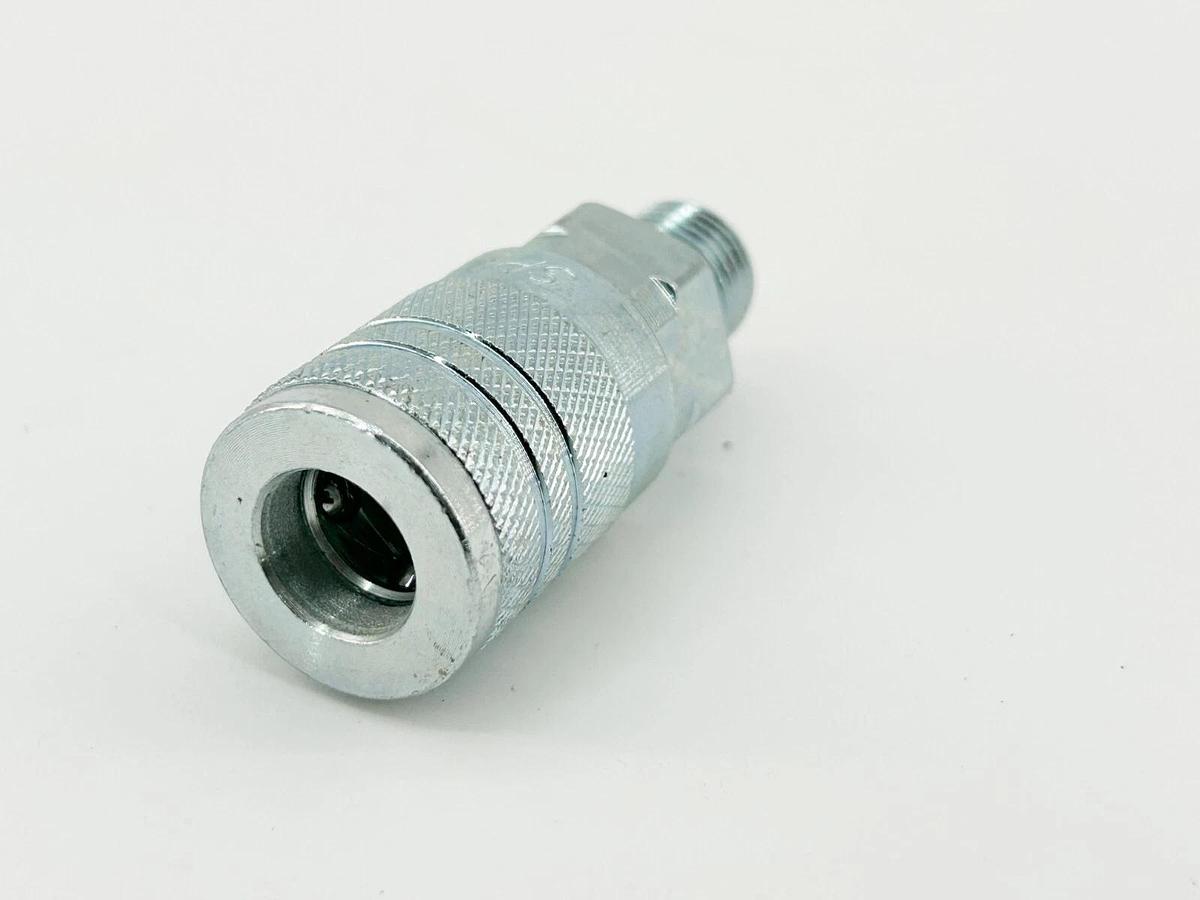 New Lot of 2 Speedaire Quick Coupler 1/4" Body 1/4" MNPT