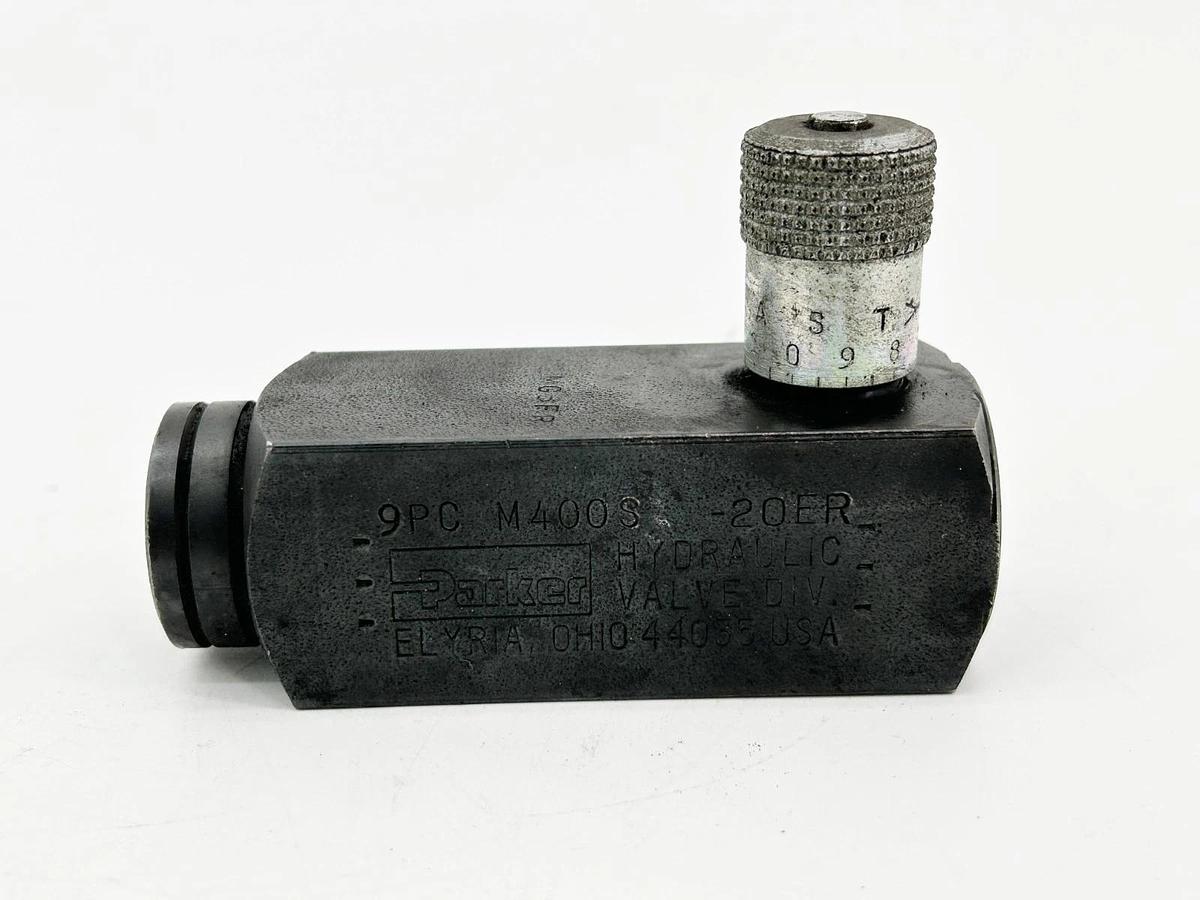 Used Parker M400S Hydraulic Control Valve 3000PSI 207Bar 3GPM 11LPM