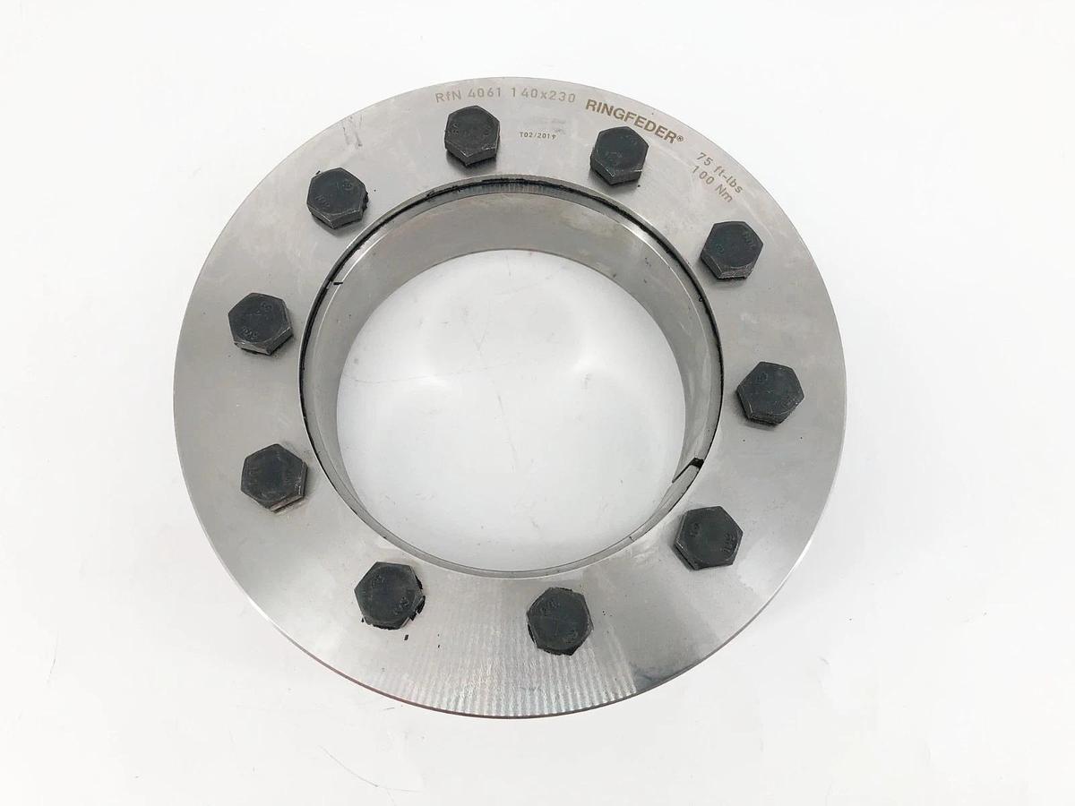 New Ringfeder RfN 4061-140x230 Shrink Disc 140mm ID 230mm OD Stainless Steel