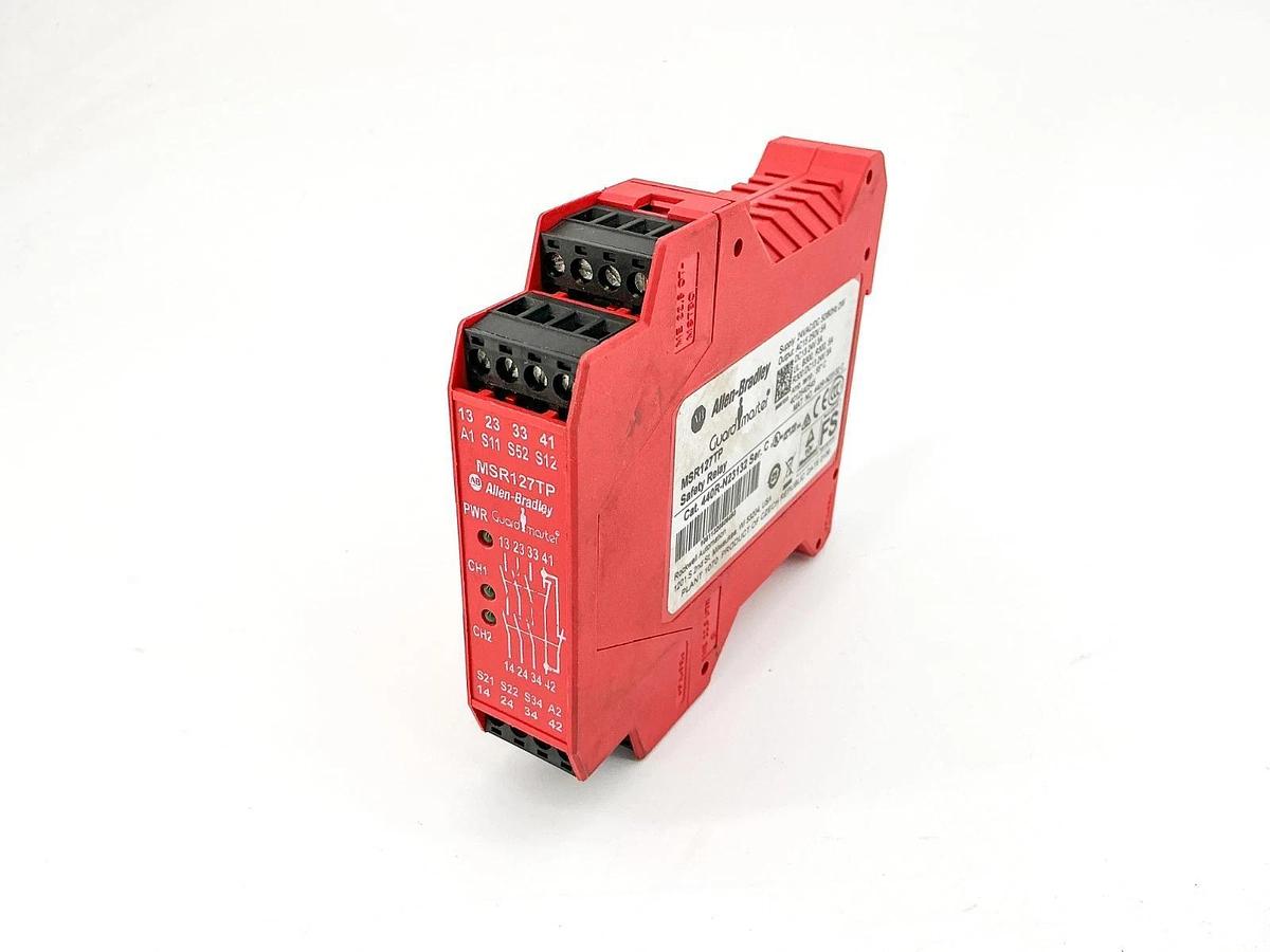 New Allen Bradley 440R-N23132 Guardmaster Safety Relay 24V 3A MSR127TP No Box