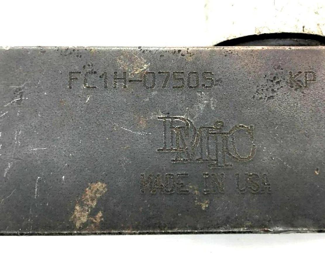 Used DMIC FC1H-0750S Flow Control Valve, 3000psi, 3/4" NPT