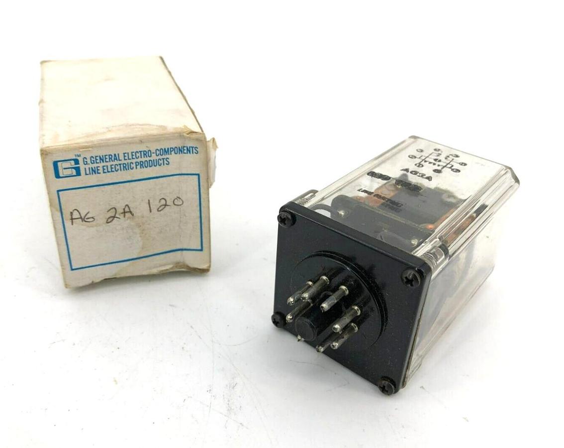 New Line Electric AG-2A-120VAC Relay AG2A120