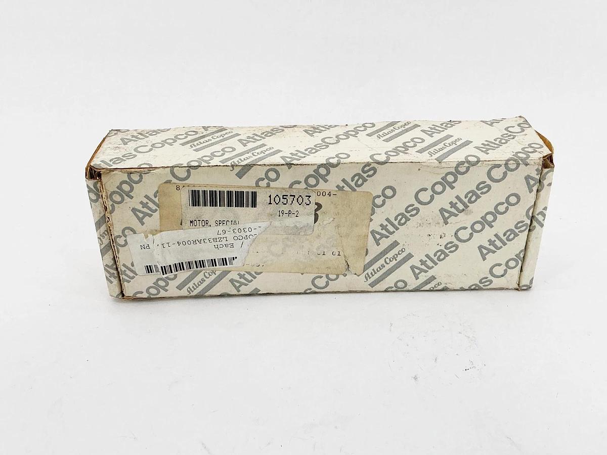 New Atlas Corpco LZB33AR004-11 Rotary Vane Air Motor 100PSI R/Min 385
