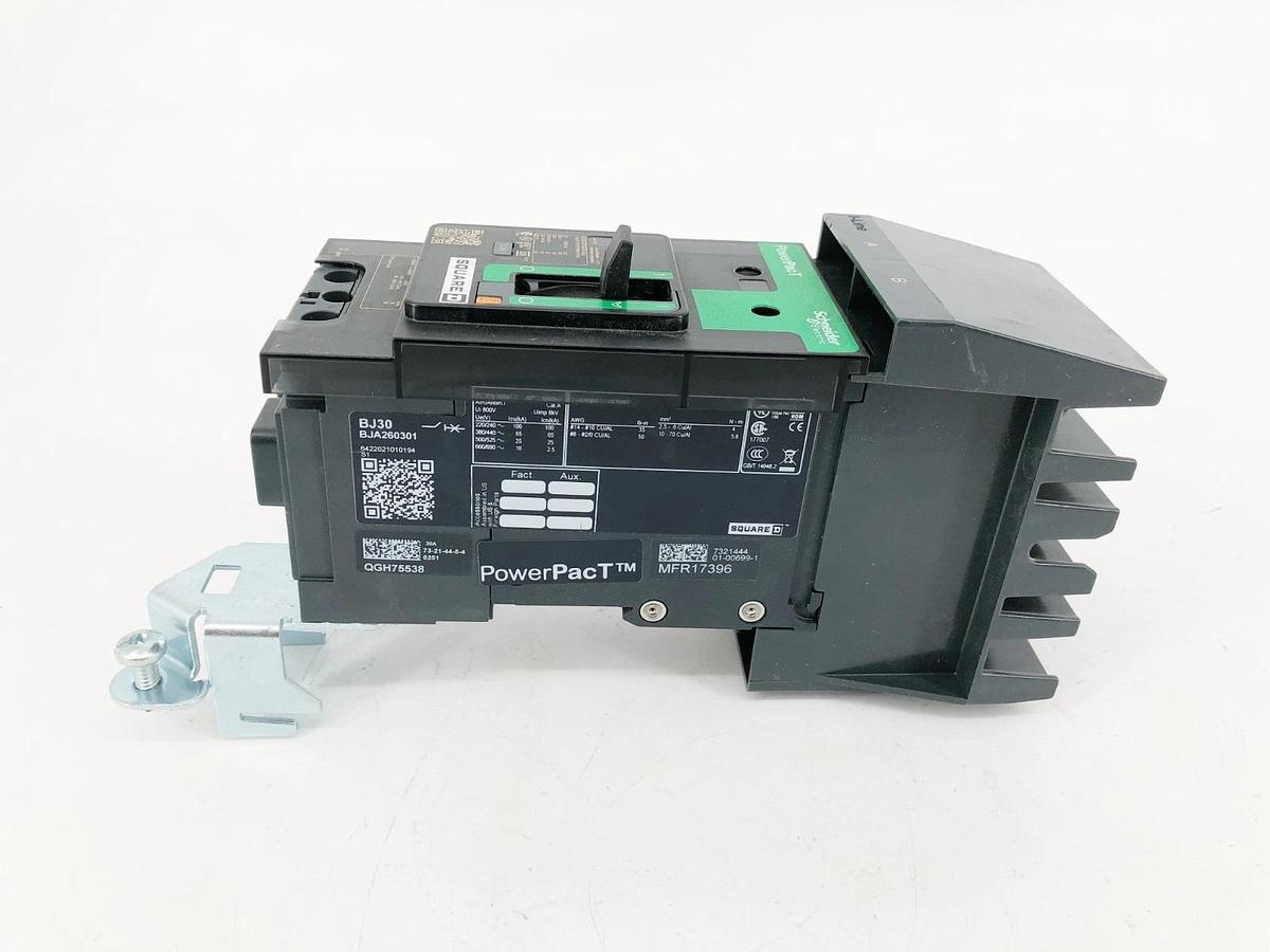 New Schneider Electric BJA260301 Circuit Breaker 30A 2P 600Y/347VAC - No Box