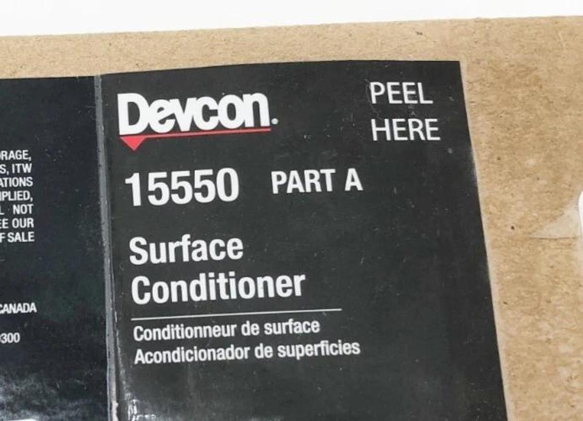New Devcon 15550 Part A Surface Conditioner