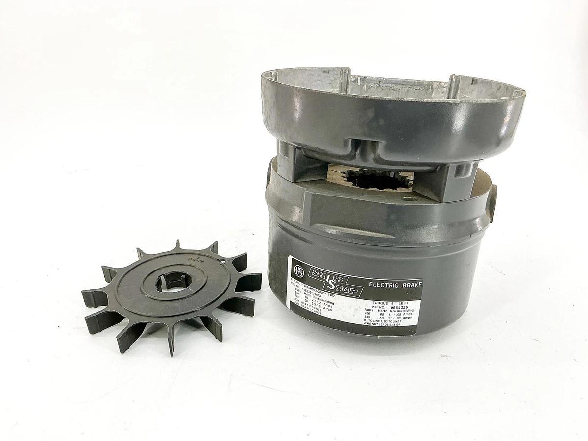 New Shur Stop Emerson 0964225 Electric Brake 460V 6LB Torque 1.1A 105632106003