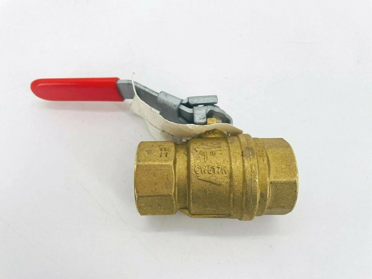 Used New DynaQuip VMH2.A9 1" Brass Body Valve 600CWP PN40 DN25