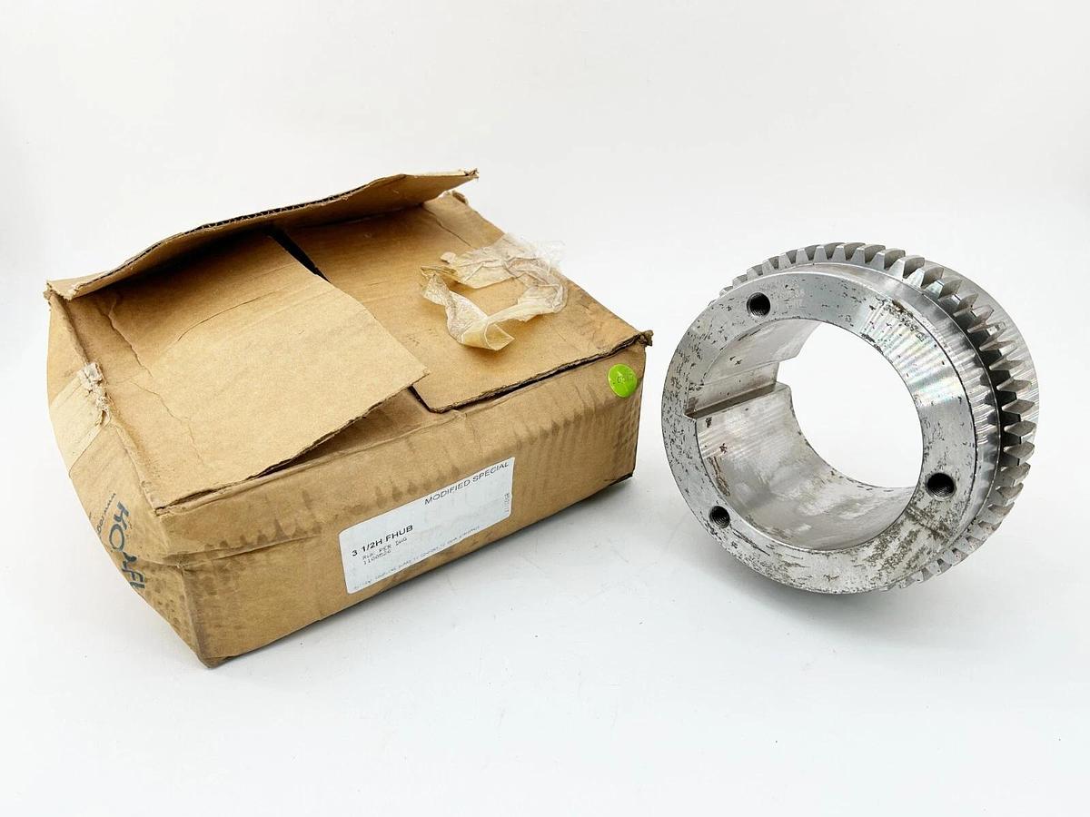 New Kop-Flex 3 1/2H FHUB Coupling Flex Hub Tapered Bore 4.5"X4.3" Keyway 0.7"