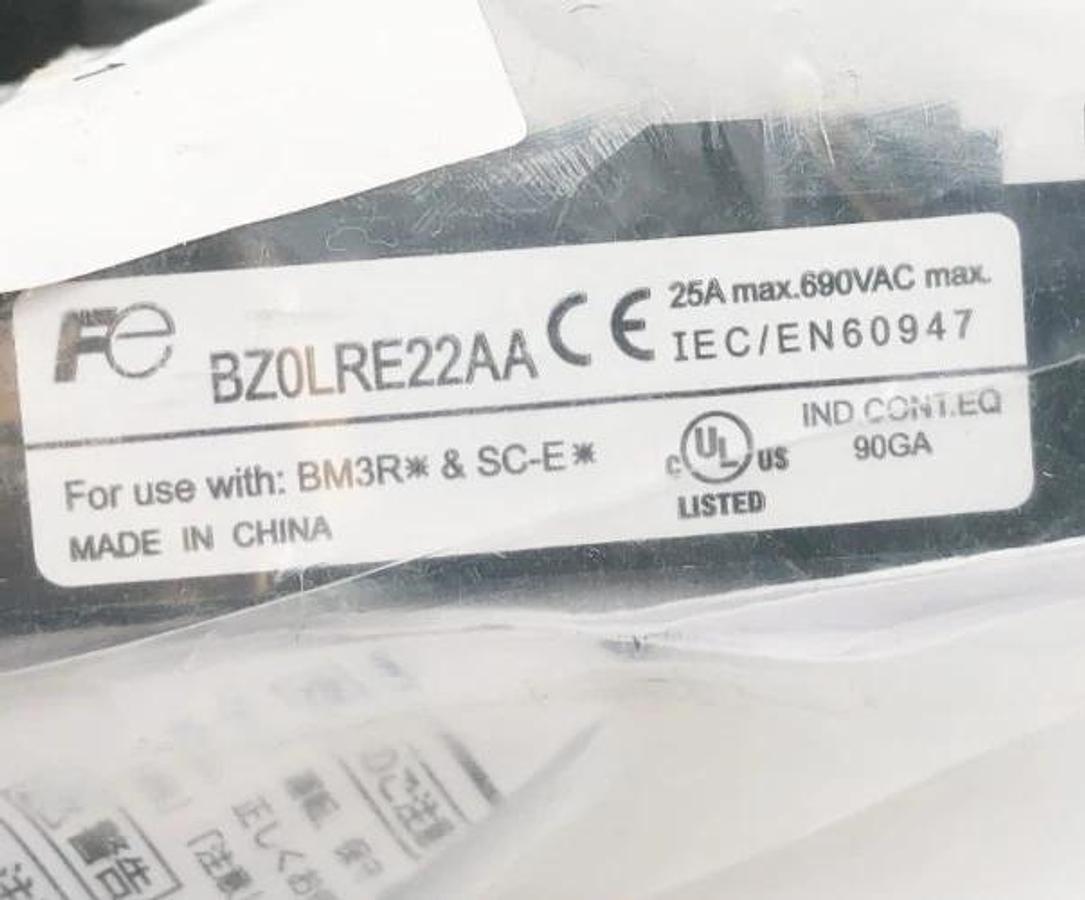Lot of 3 New Fuji Electric BZ0LRE22AA Link Modules 3P 25A Max