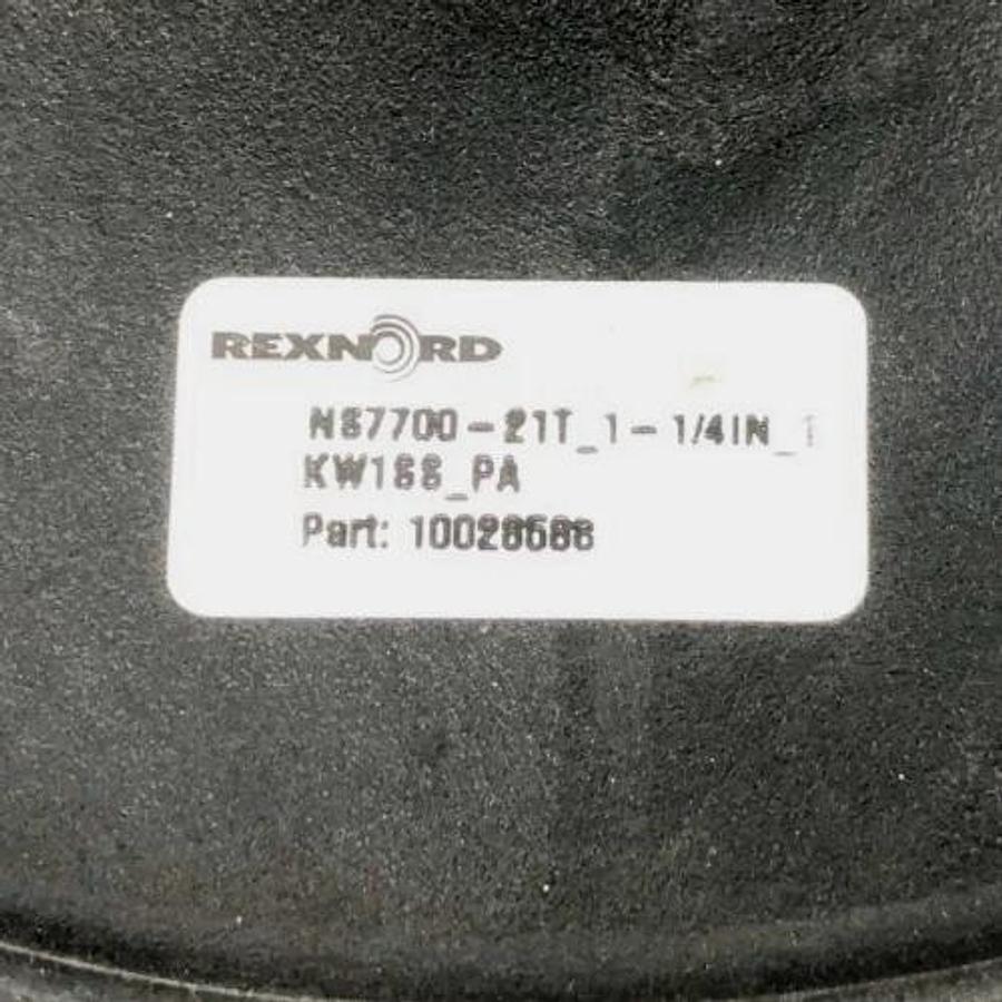 New Rexnord NS7700-21T_1-1/4IN_1KW1SS_PA Molded Split Sprocket 10028588