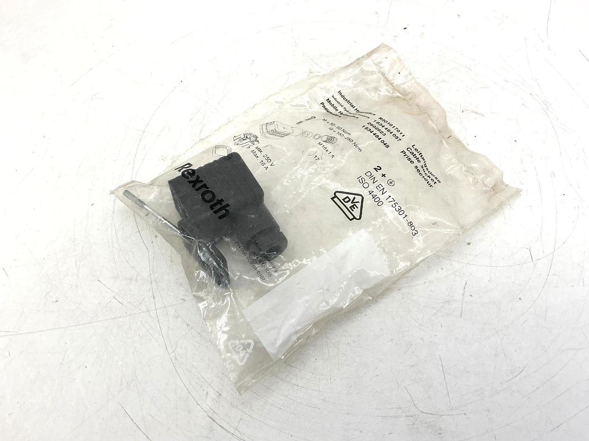 Lot of 3 New Rexroth 1-834-484-048 Plug-In Connector 16A 250V R901017011