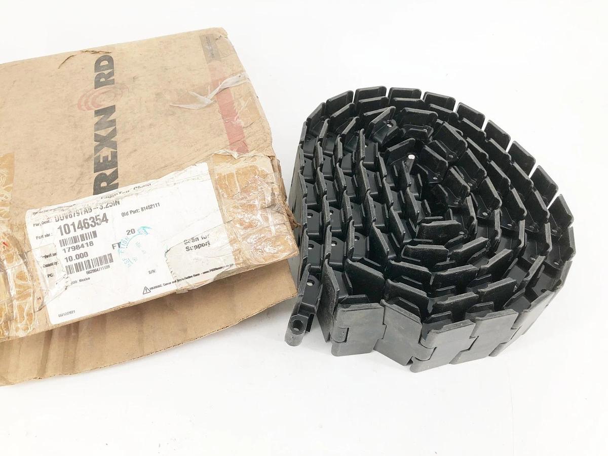 New Rexnord DUV879TAB-3.25 TableTop Chain 10146354 81452111 10 FT