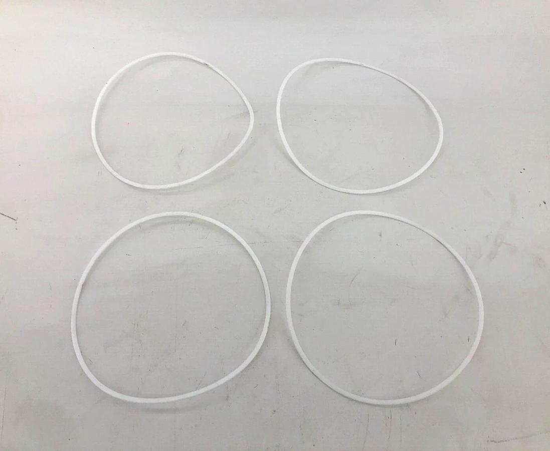 Lot of 4 New Martin Fluid Power BU-252STFE O-Rings BACK-UP PTFE SOLID