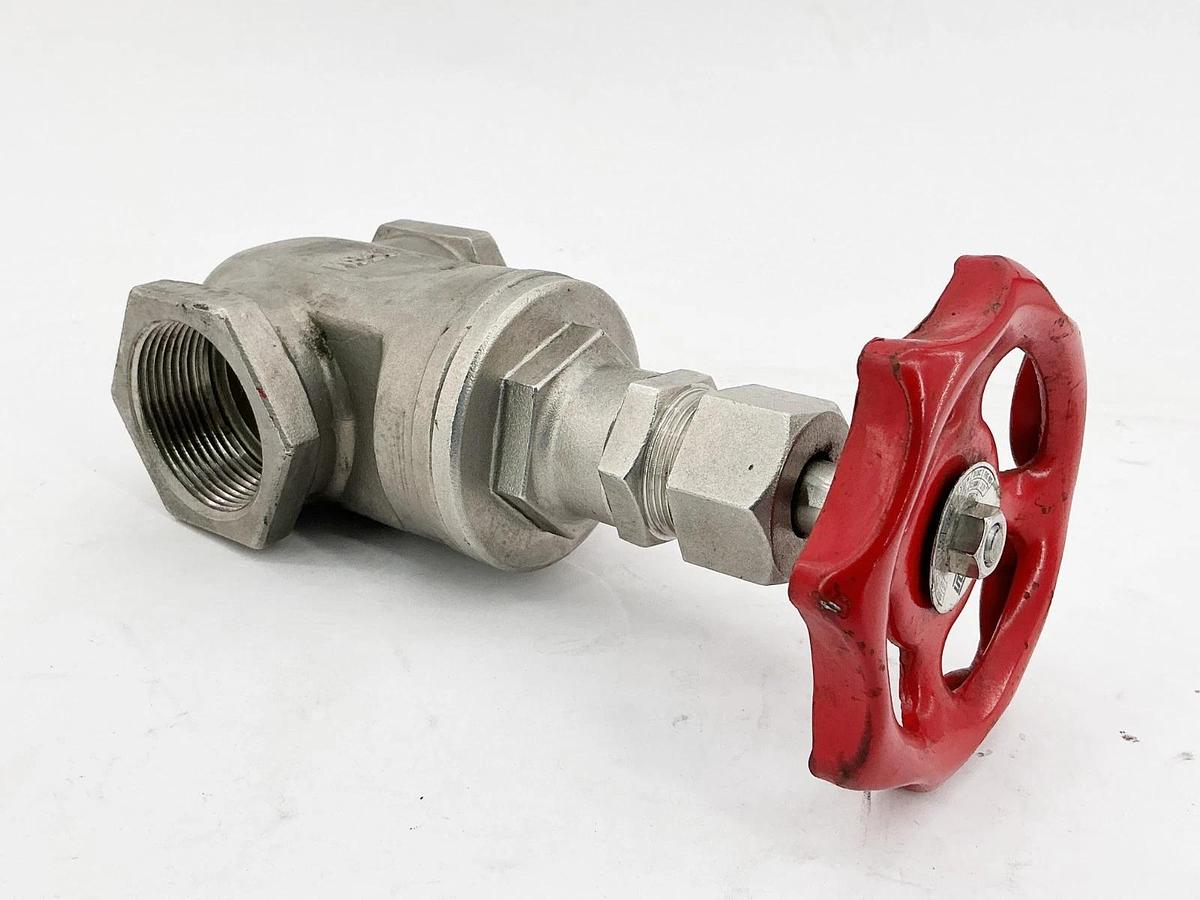 New Warren 1-1/2 Gate Valve 1-1/2" 200 Rating CF8M 316 #221