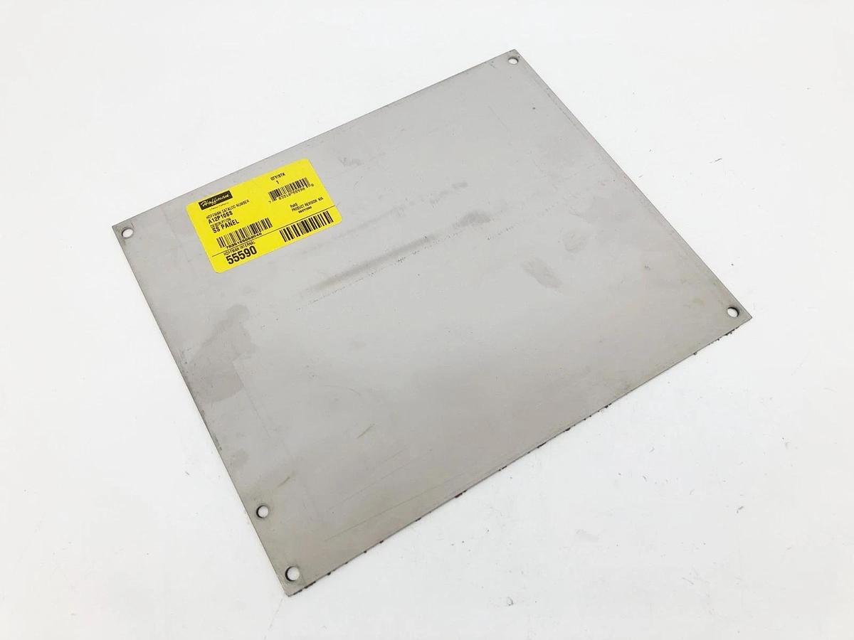 New Hoffman A12P100SS Junction Box Panel Stainless 10.75" x 8.88" 55590 - No Box