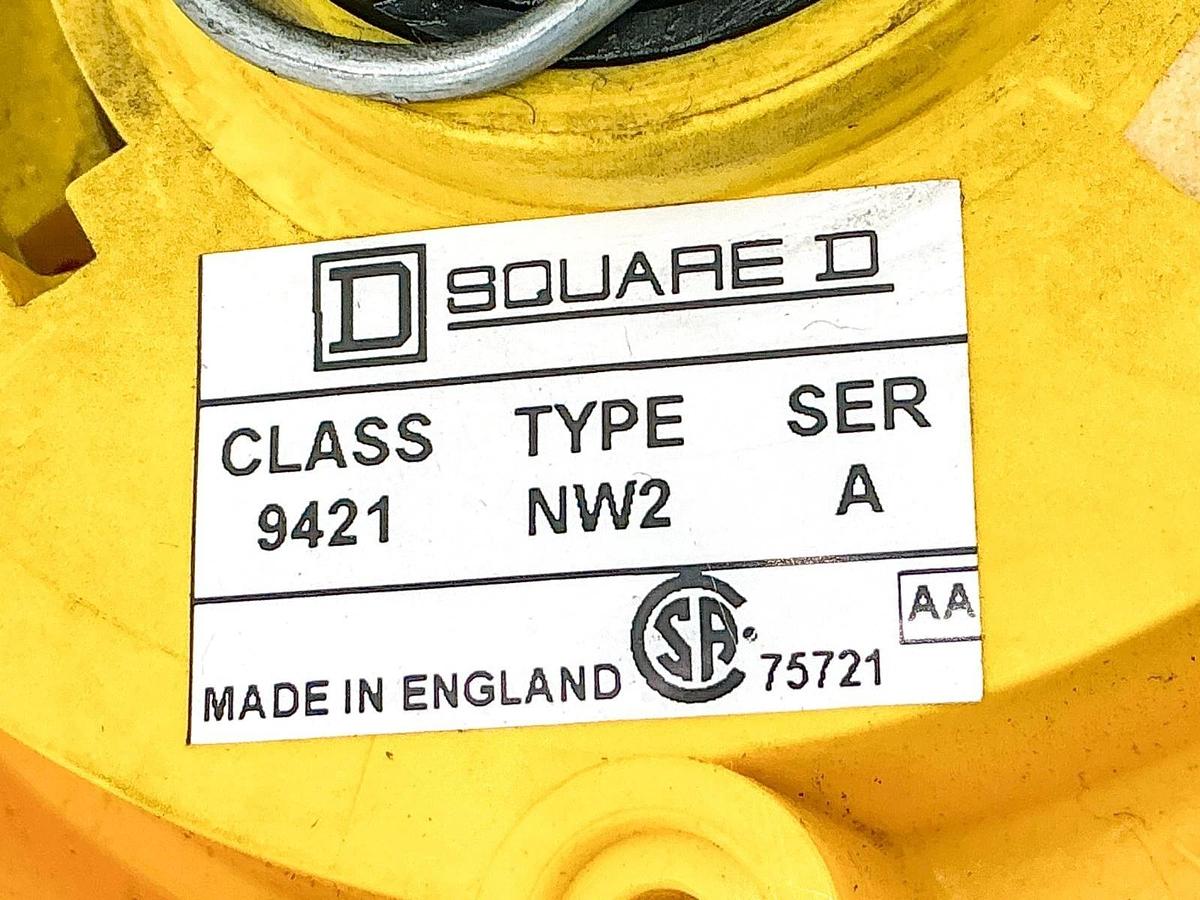Used Square D 9421-NW2 Disconnect Switch Ser.A