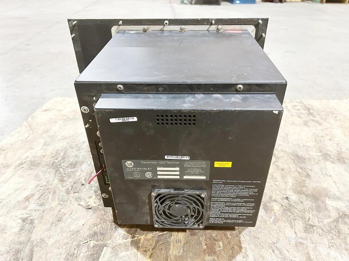 Used Allen Bradley 2711-KC1X Operator Interface Panelview 1200 12" Color CRT 264V