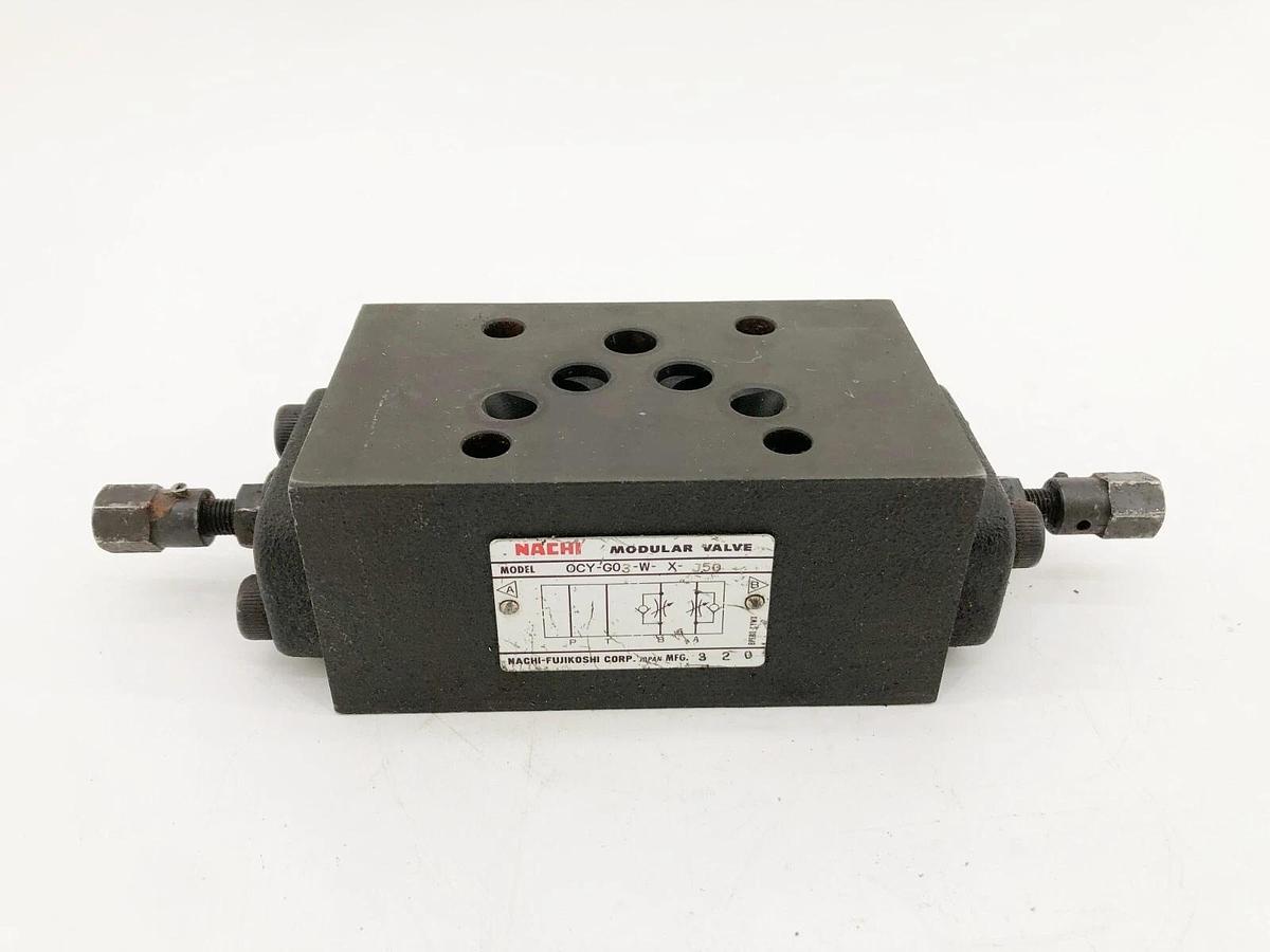 Used Nachi OCY-G03-W-X-J50 Modular Directional Control Valve