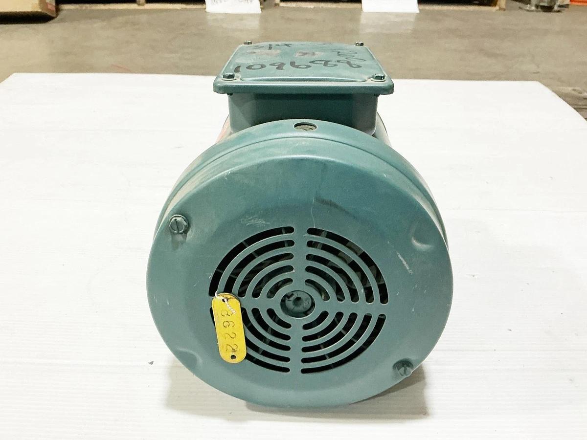 Used Reliance B78C6912M-PT Electric Motor 3/4HP 575V 1140RPM FK143T Frame