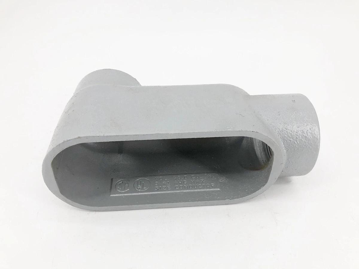 New Killark LB67 2" Iron Conduit Outlet Body Type LB