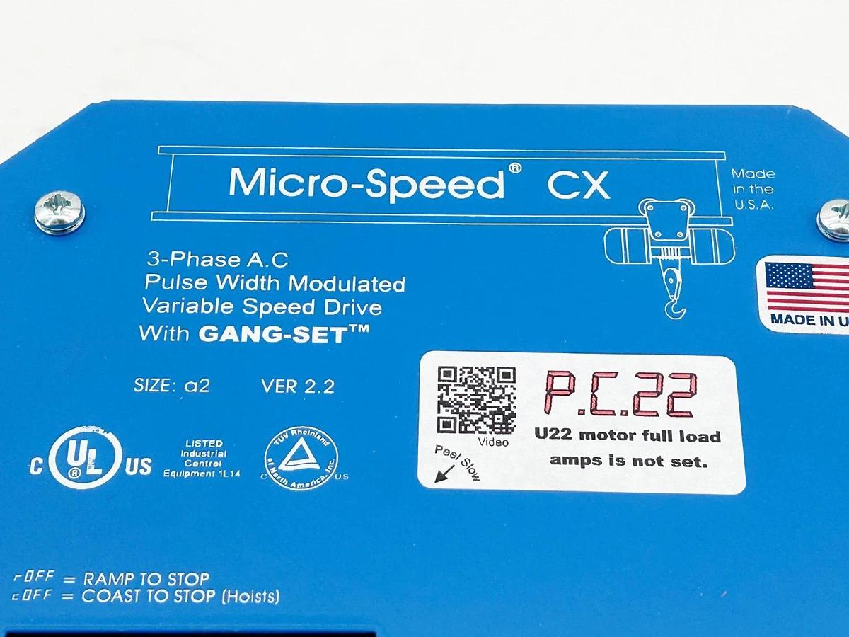 New PE M157CXR Crane Hoist Motor Control Drive 1HP 575V 1.8FLA Internal Resistor